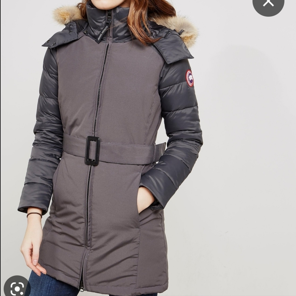 Canada Goose Gray Rowan Coat Jacket Parka Size Large